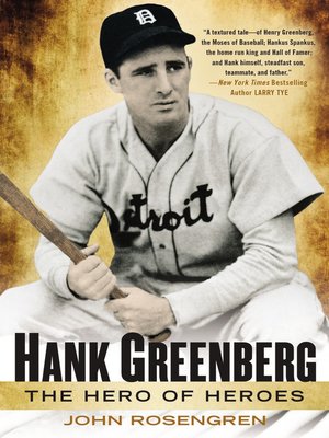 cover image of Hank Greenberg